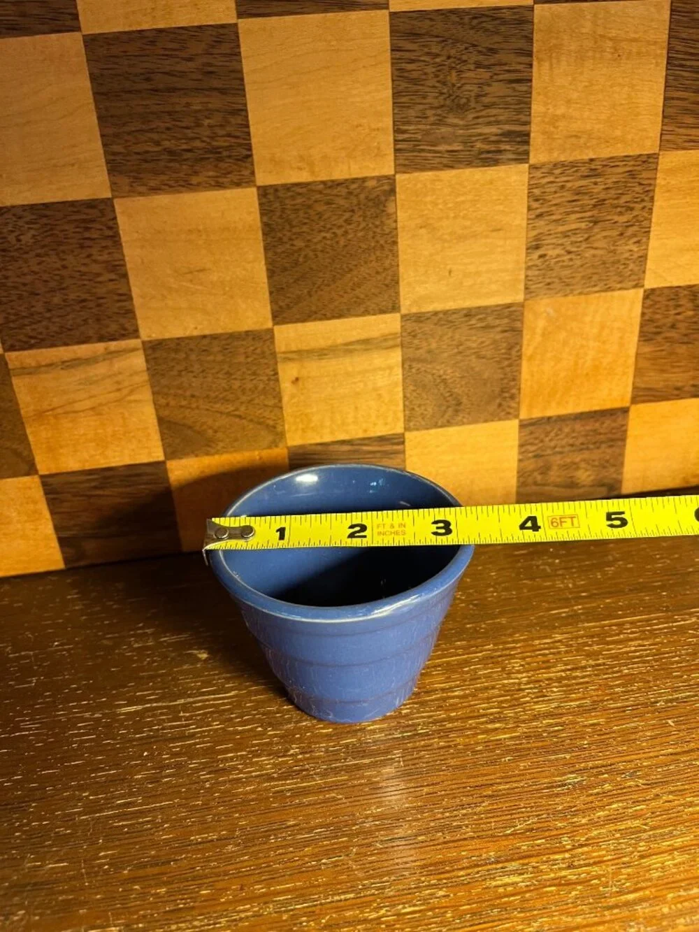 Small Blue Planter Vase A895